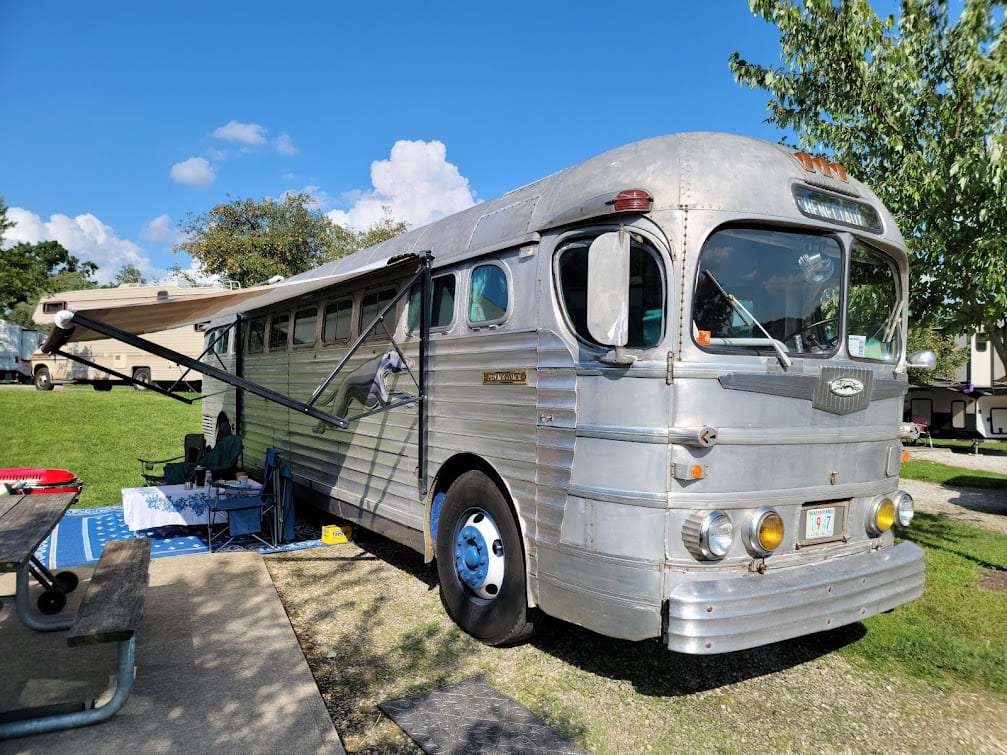 2021 Flxible Owner’s International Bus Rally Loudonville, OH - bus conversion photo