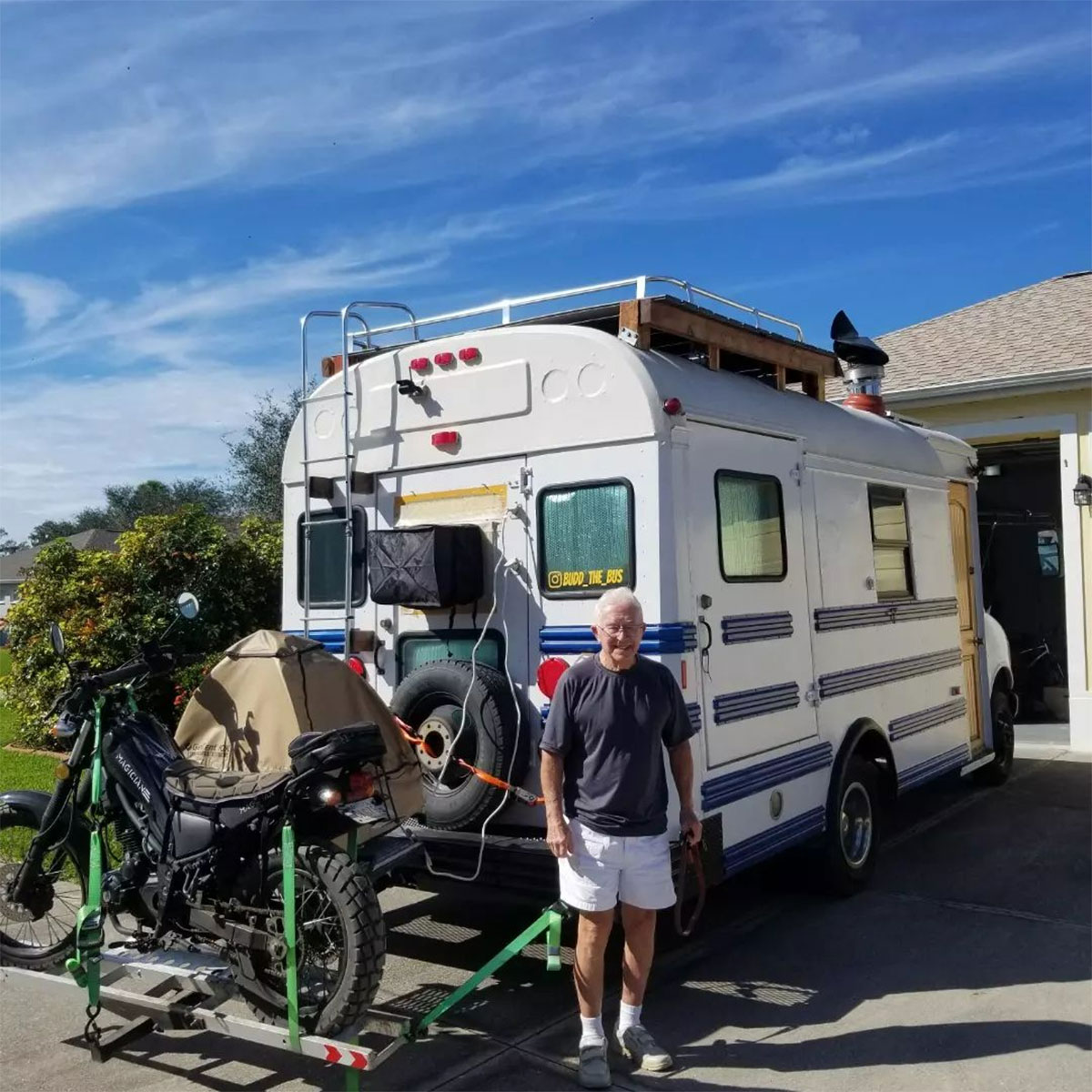 Budd the Bus – A 2001 Chevy Express 3500 Skoolie - bus conversion photo