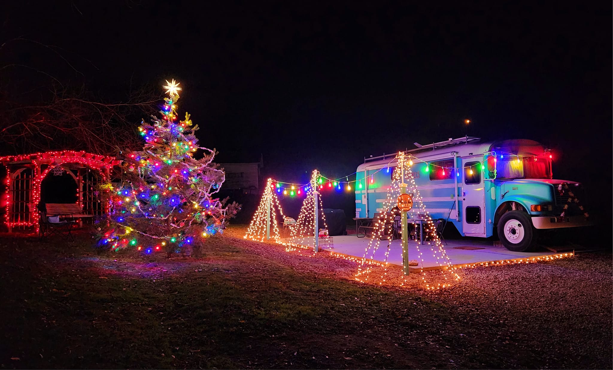 The Bain Bus. A Cozy 30' long, 1998 International Conversion - bus conversion photo