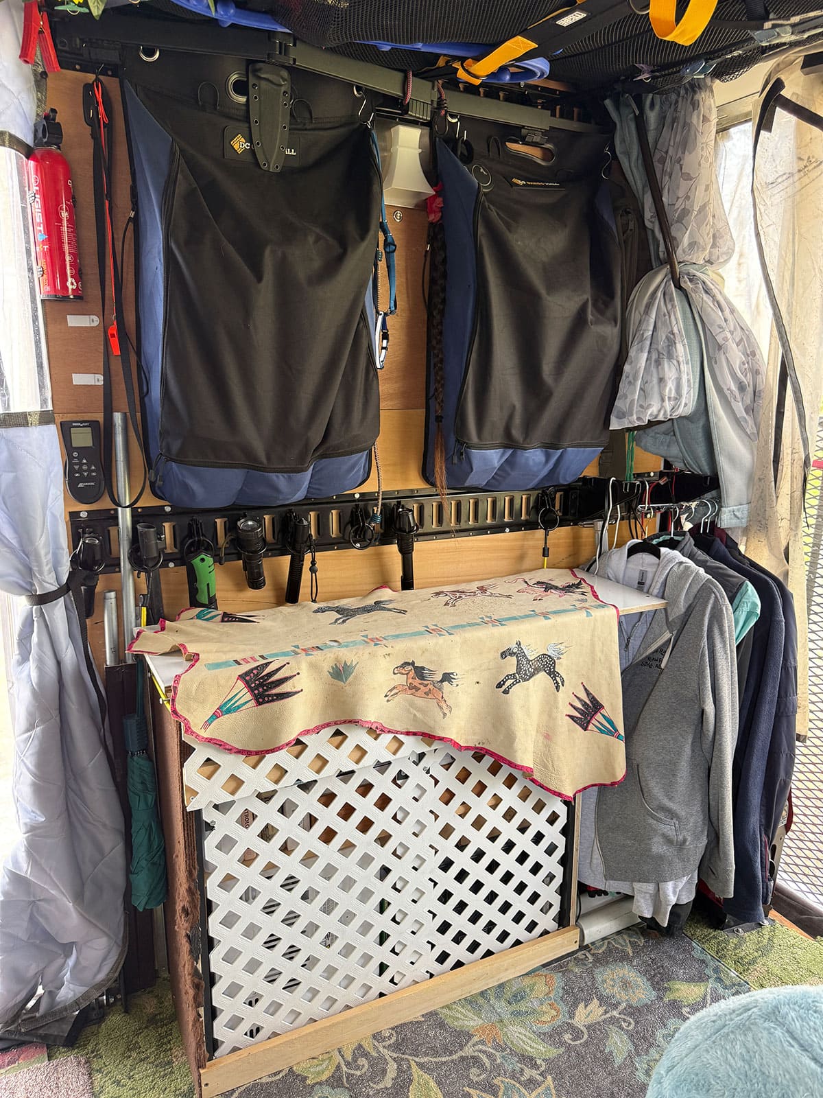 DC Cargo storage units.