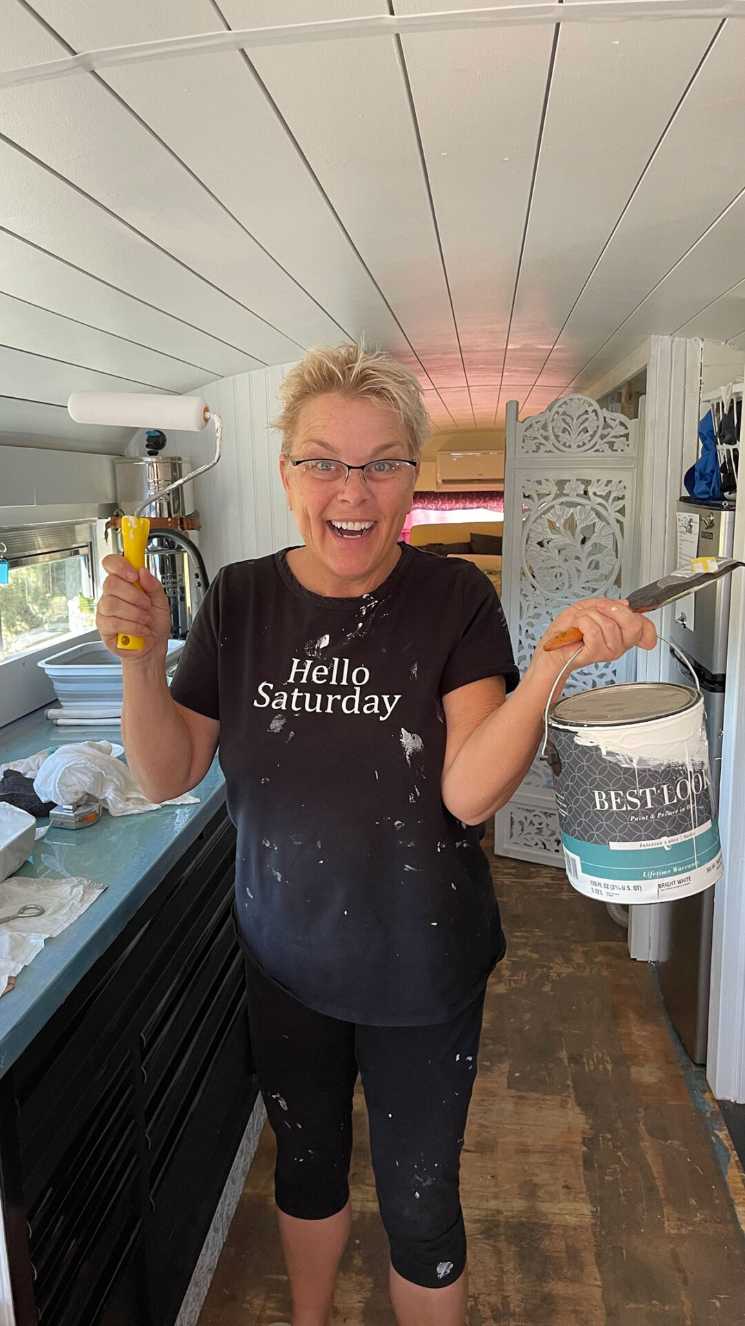 Meet Lavinia! – A 1999 Blue Bird - bus conversion photo