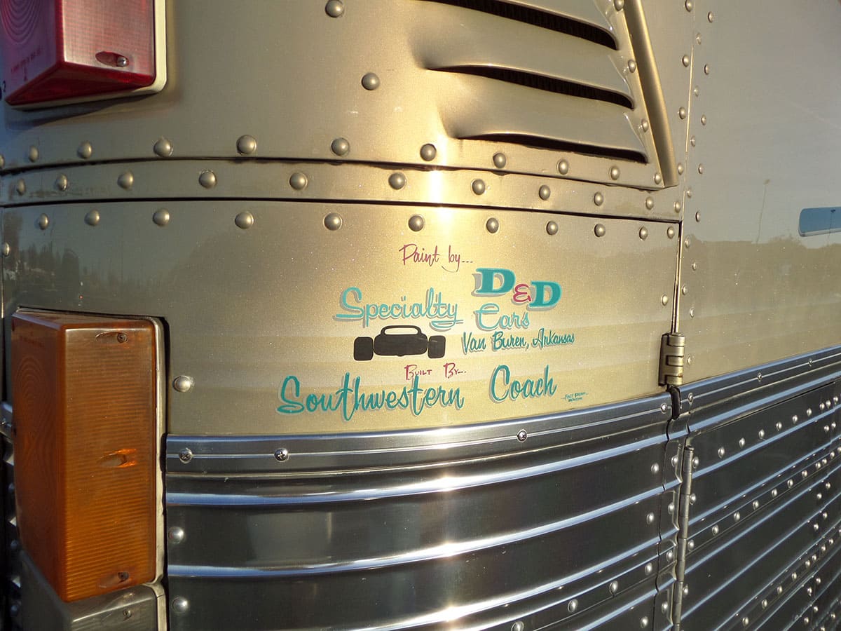 Built by Southwestern Coach.