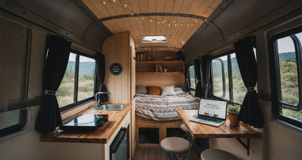 Proven RV Conversion Interior Ideas That | BCM photo