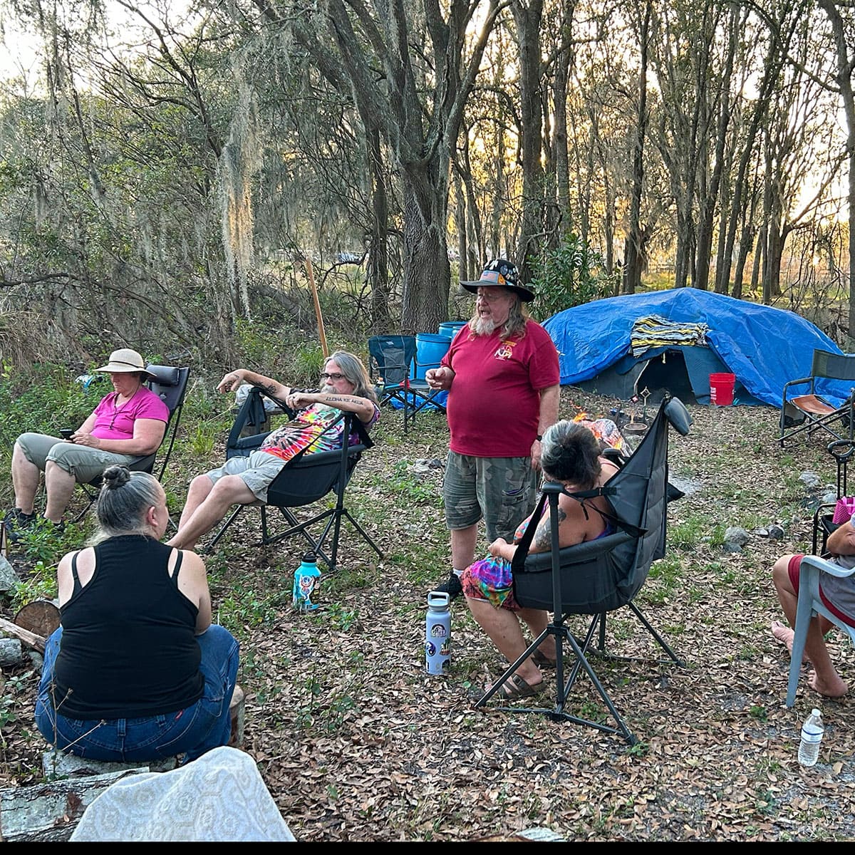 Nomads Unite - 3rd Annual Field Trip to All World Acres - bus conversion photo