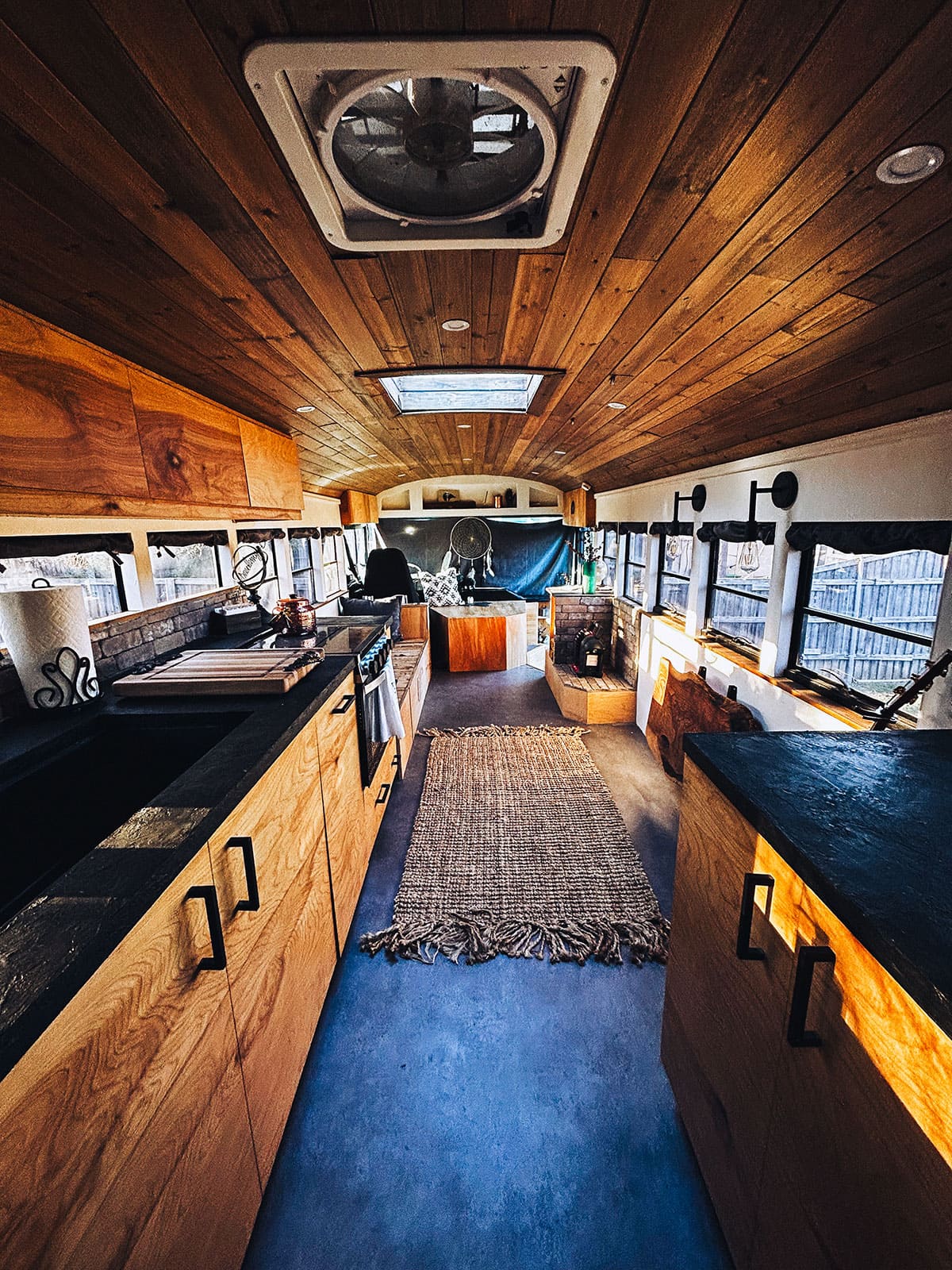 Gus – A 2002 International Skoolie - bus conversion photo