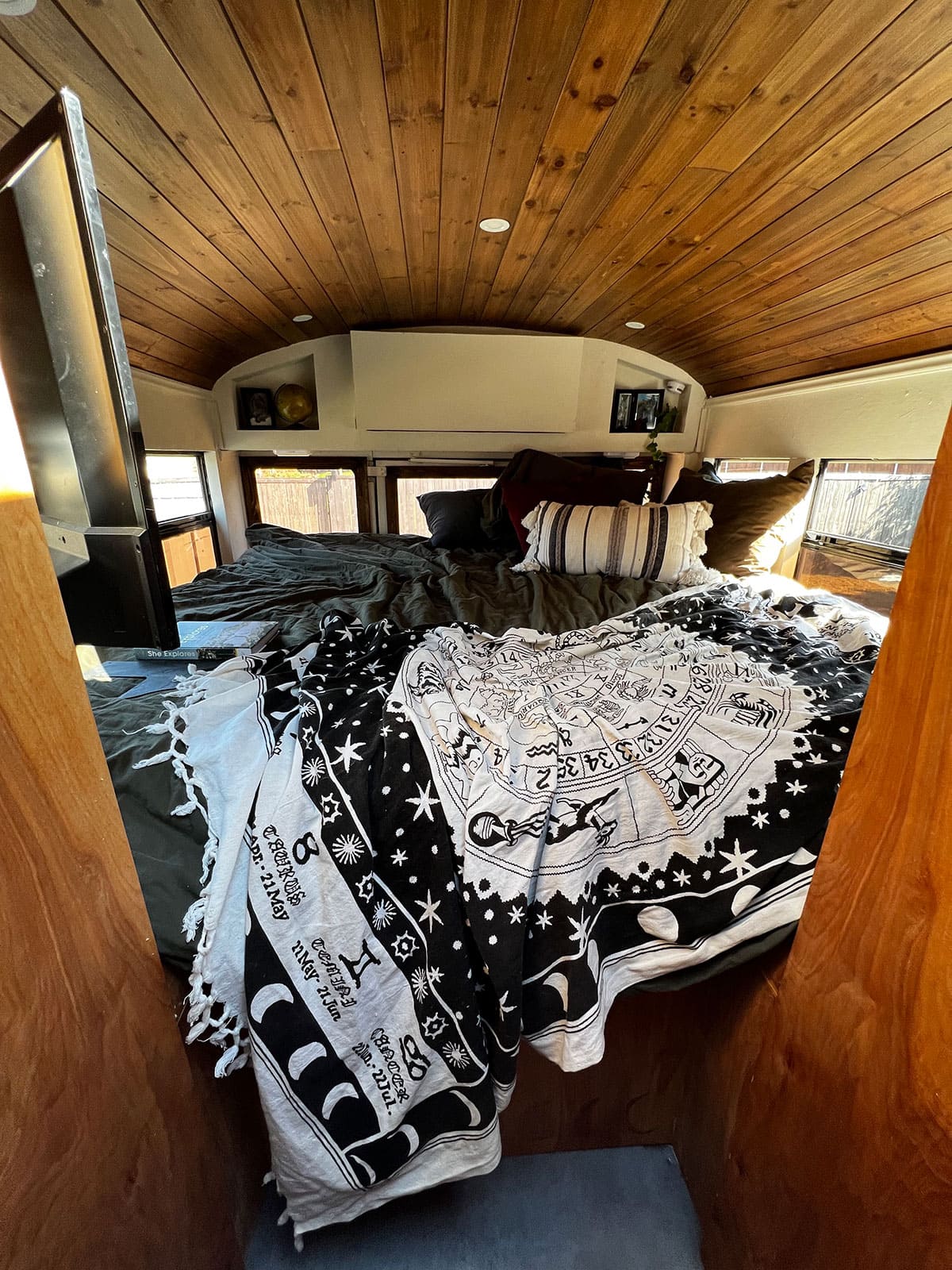 Gus – A 2002 International Skoolie - bus conversion photo