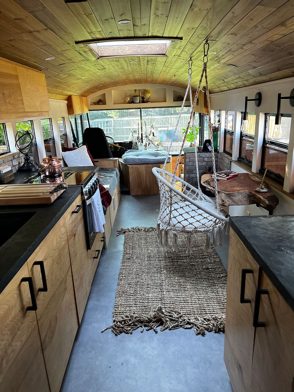 Gus – A 2002 International Skoolie - bus conversion photo