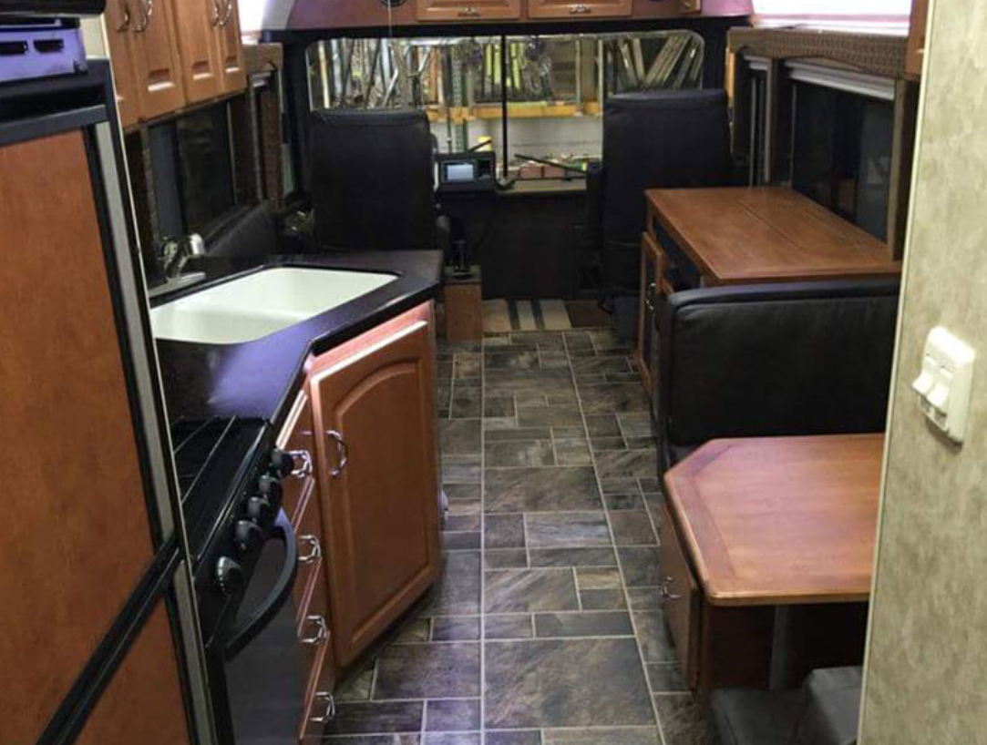 Kitchen looking forward