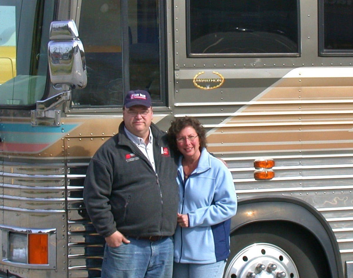 New Hampshire to Alaska in my 40’ 1990 Marathon Prevost Bus - bus conversion photo