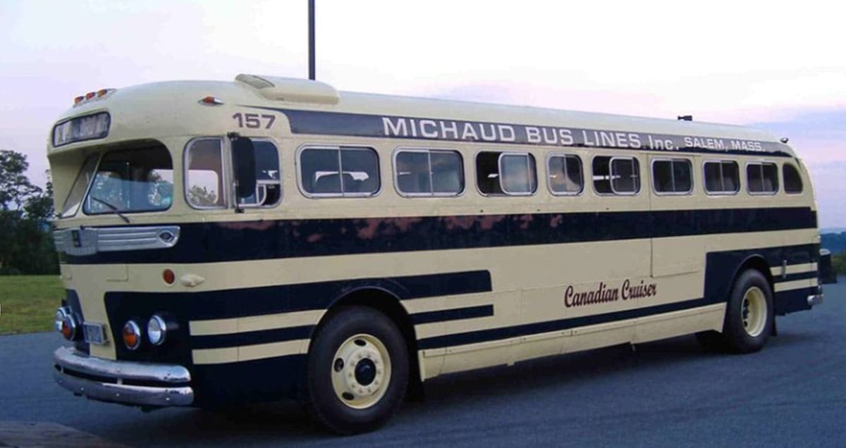 Owning a Piece of Bus History - bus conversion photo