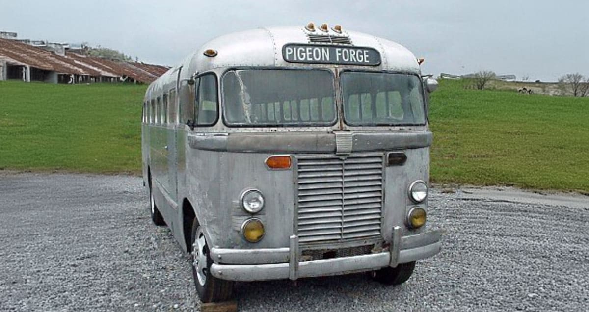 Owning a Piece of Bus History - bus conversion photo