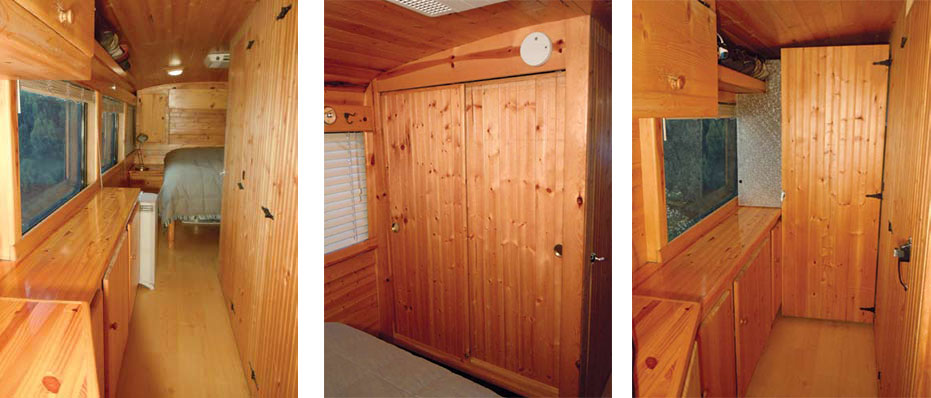 My Log Cabin Bus Conversion - bus conversion photo