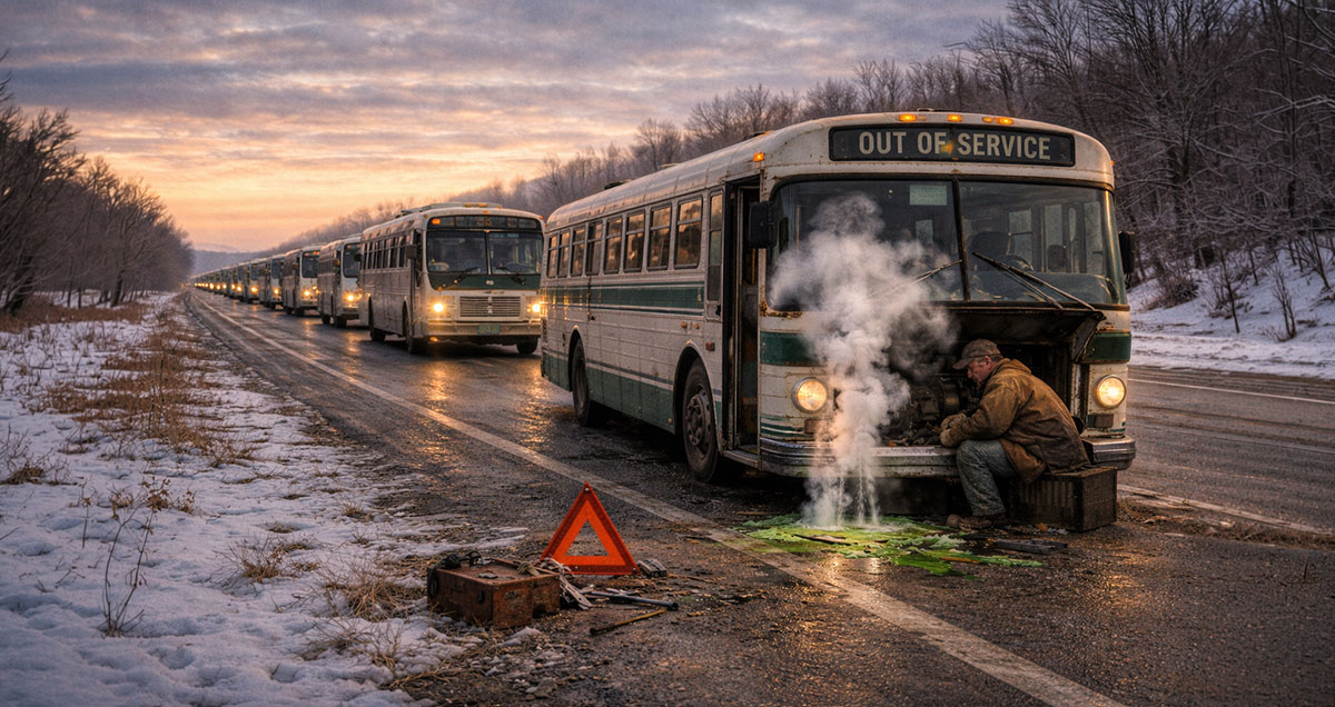 Sniffing Out Trouble. Smells Every Bus | BCM photo