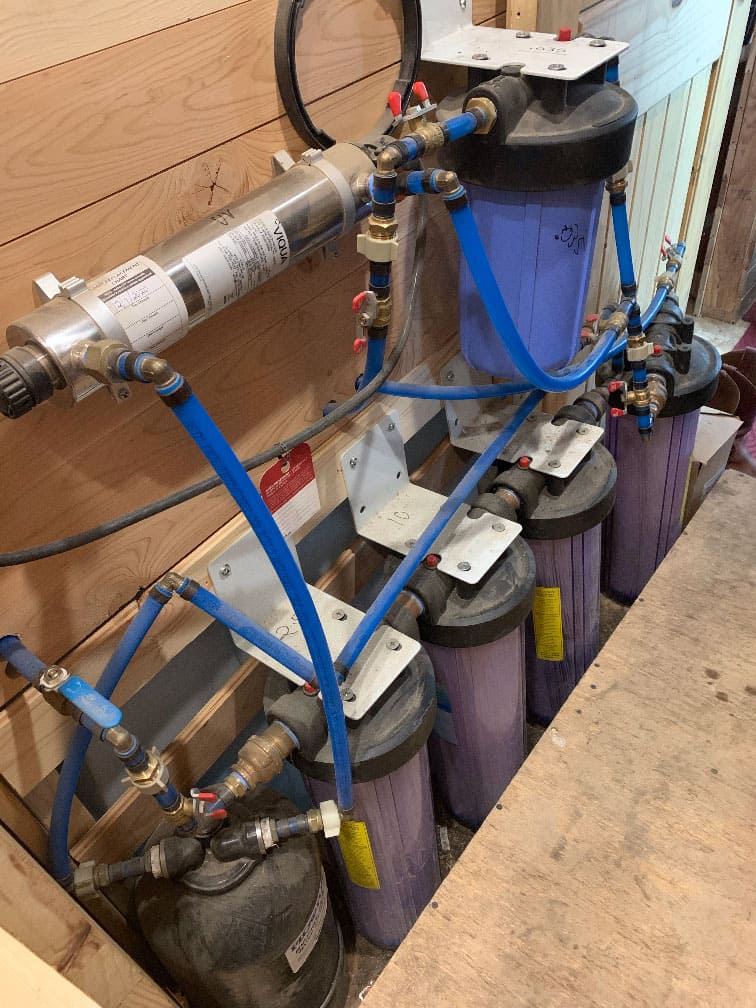 Our Water Filtration System.