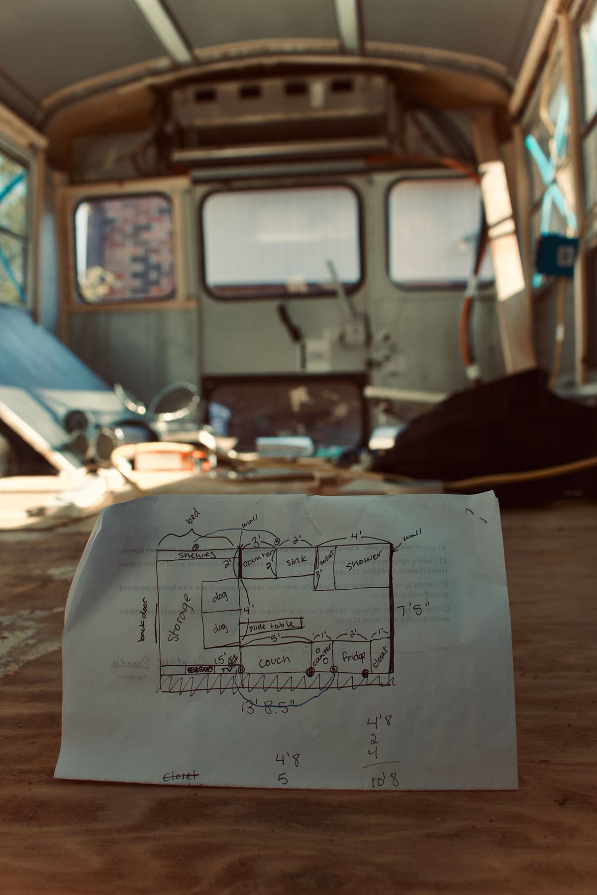 On the Rhoades – A 2010 Chevy Express Skoolie - bus conversion photo