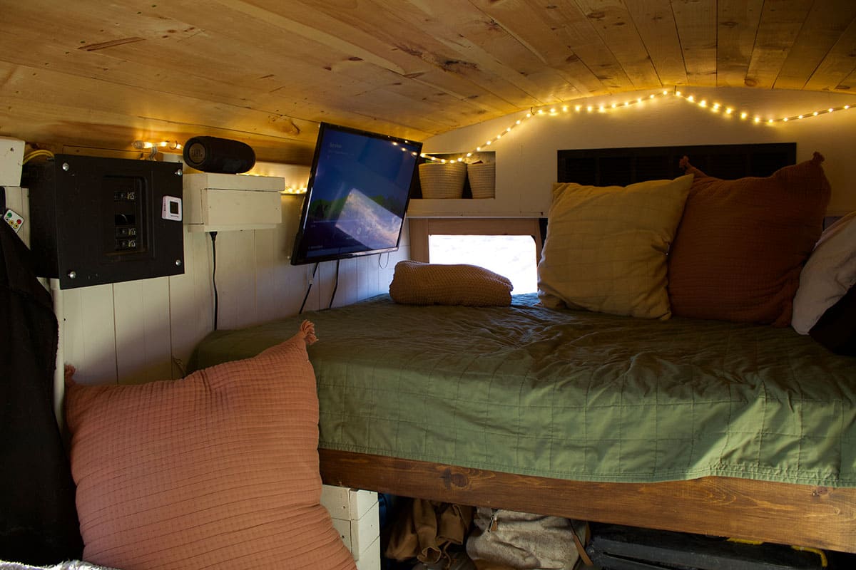 On the Rhoades – A 2010 Chevy Express Skoolie - bus conversion photo