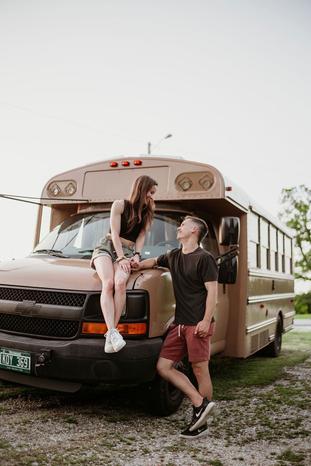 On the Rhoades – A 2010 Chevy Express Skoolie - bus conversion photo