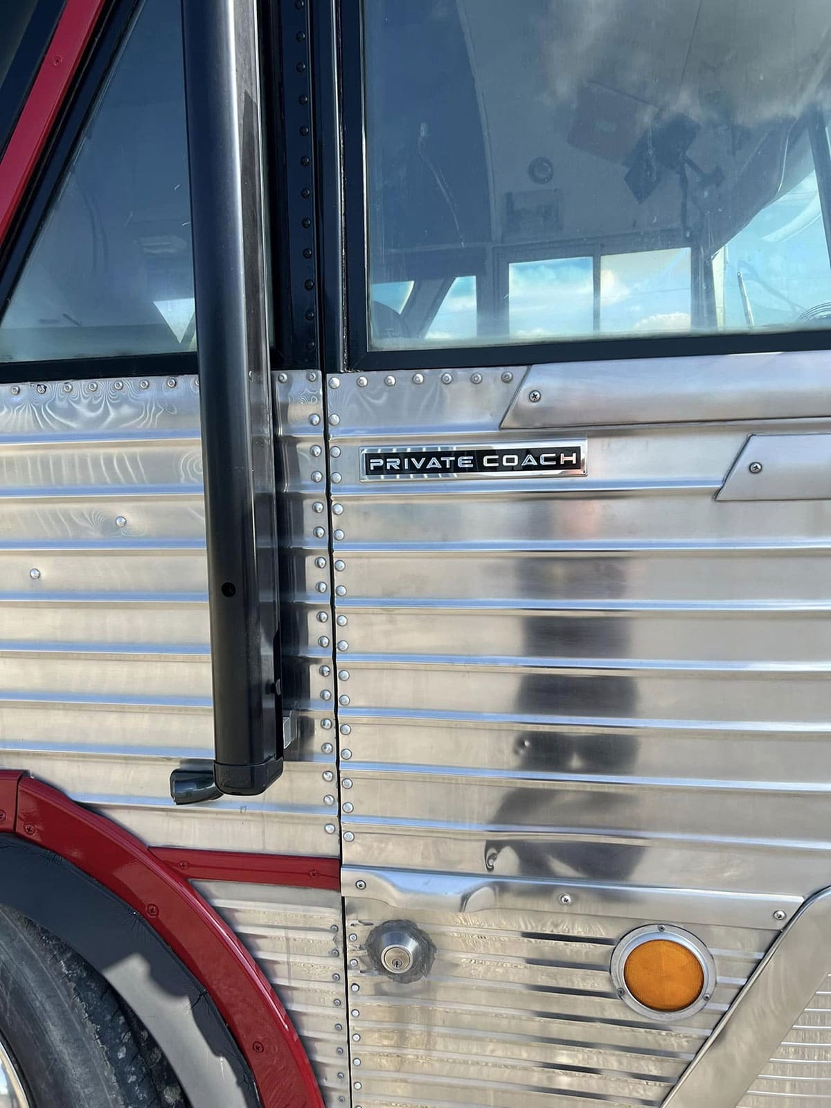 ‘Private Coach’ emblems were added to break up the industrial commercial look.