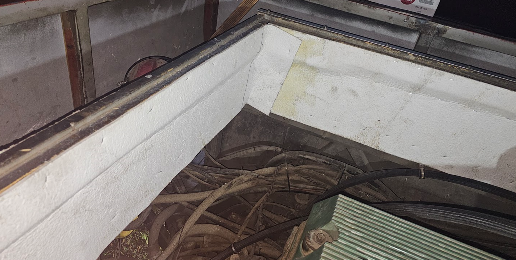 Fire and Heat Protection in my Eagle Engine Compartment - bus conversion photo