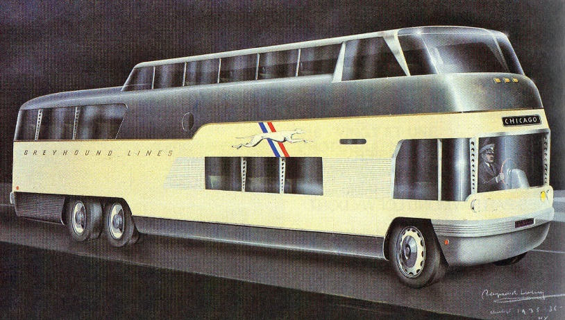The ‘Almost GX-1’ Drawing by Raymond Loewy