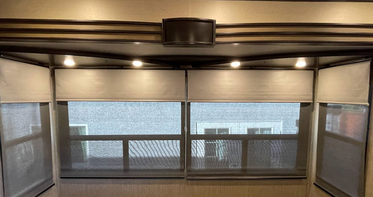 Shades In An RV Or Converted | BCM photo