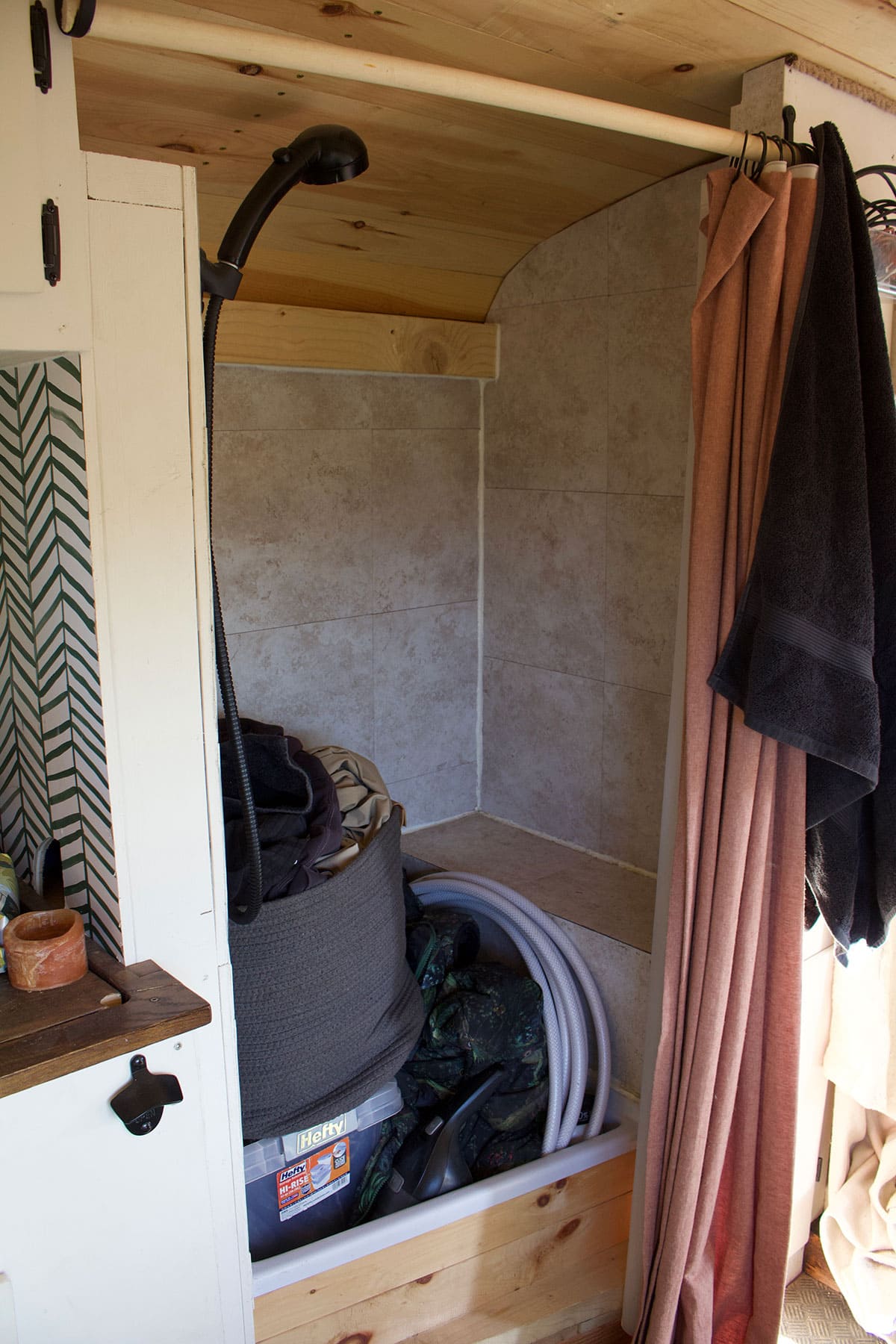 On the Rhoades – A 2010 Chevy Express Skoolie - bus conversion photo