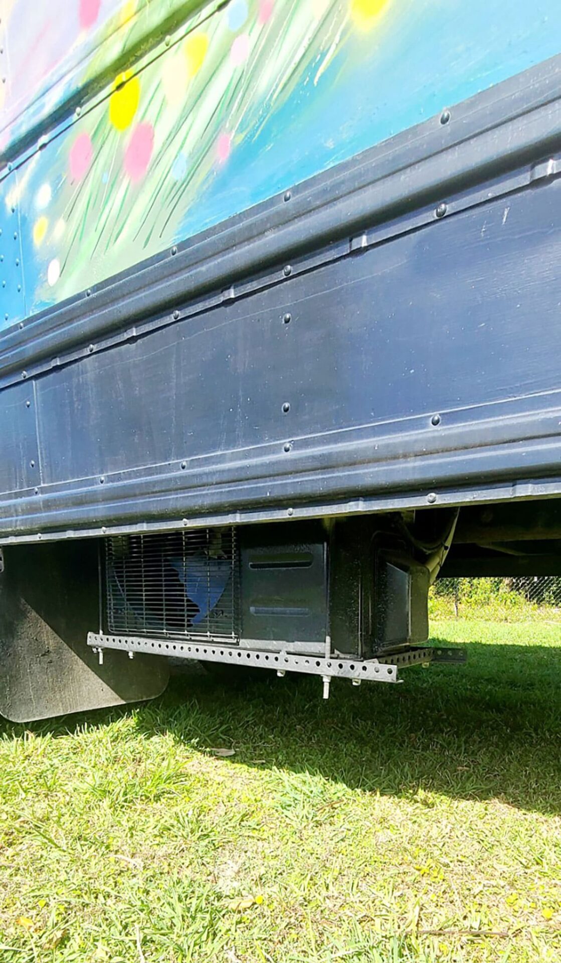 Mini-split condenser.
