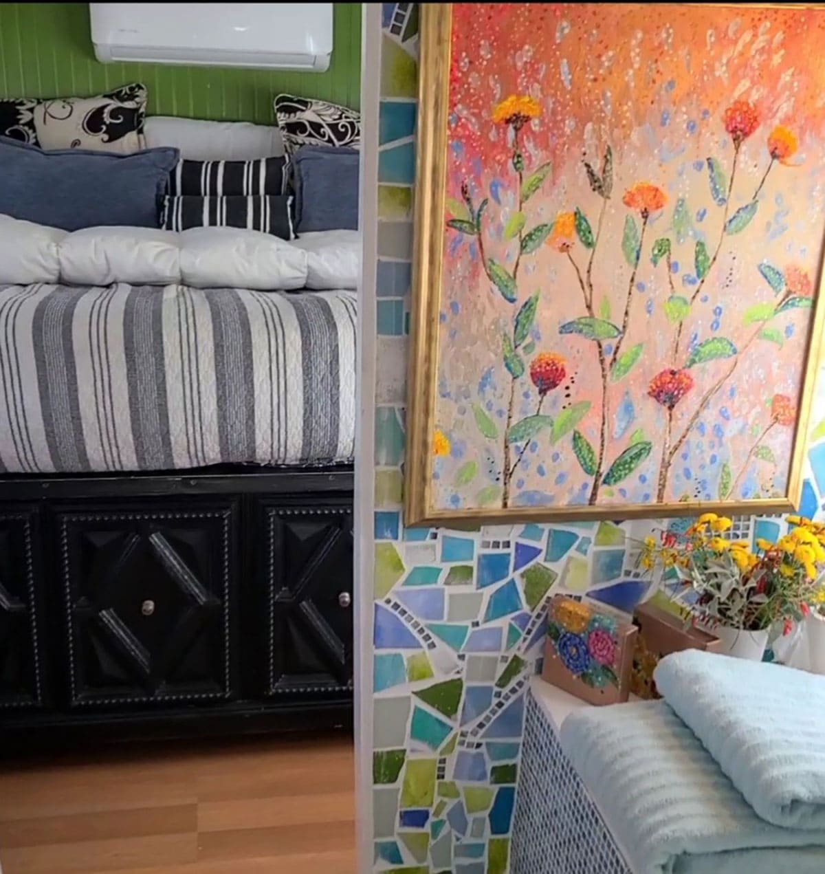 Hallway bathroom/shower